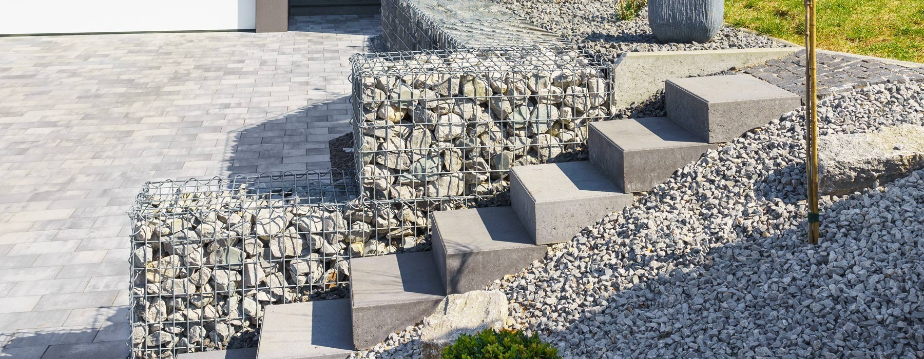 Naturstein · Treppe & Mauer